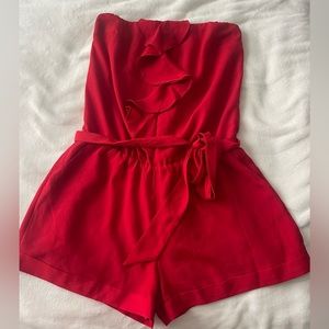 Strapless Romper